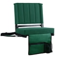 thumbnail image 1 of SPORT BEATS Stadium Seats with Back Support Bleacher Chairs with Back and Cushion Thick Padded Bleacher Seats Includes Shoulder Strap, 1 of 8