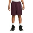 thumbnail image 1 of SPORT-TEK Boys' PosiCharge Classic Mesh Short XS Maroon, 1 of 6