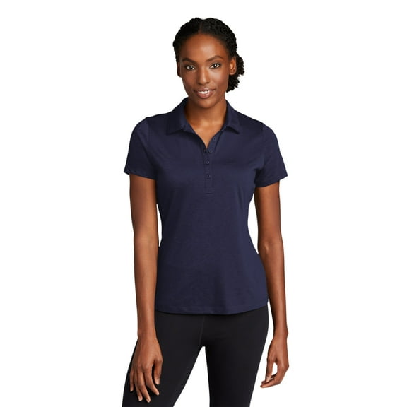 SPORT-TEK Ladies PosiCharge Strive Polo. LST530-True Navy-3X-Large