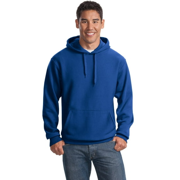 SPORT-TEK Men's Super Heavyweight Pullover Hooded Sweatshirt 4XL Royal