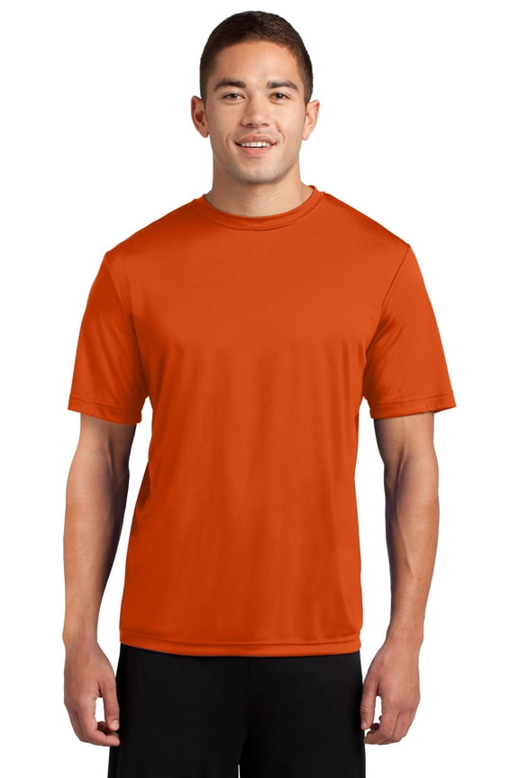 Mens PosiCharge Competitor Tee, 4XL, Deep Orange