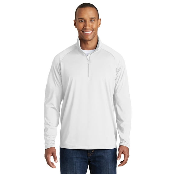 SPORT-TEK SPORT-WICK STRETCH 1/2-ZIP PULLOVER F20