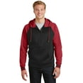 thumbnail image 1 of SPORT-TEK SPORT-WICK VARSITY FLEECE FULL-ZIP HOODED JACKET F20, 1 of 3