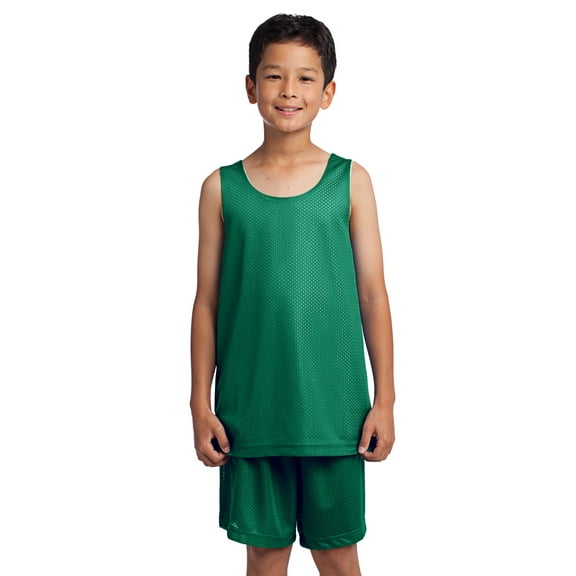 SPORT-TEK YOUTH POSICHARGE CLASSIC MESH REVERSIBLE TANK F20