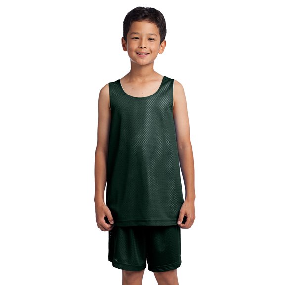 SPORT-TEK YOUTH POSICHARGE CLASSIC MESH REVERSIBLE TANK F20