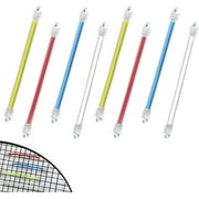 SPORTIC 8 pcs Tennis Racket Dampener, Racket Shock Absorber to Reduce Vibration, Tennis Racquet Vibration Dampener, Racquet Accessories for Tennis Player Sports Favor-4 Colors