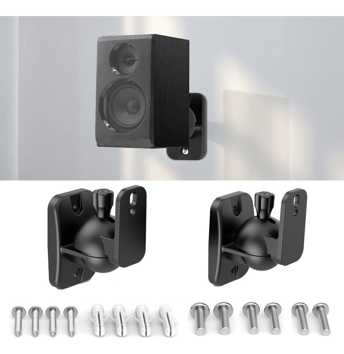 SPORTLINK Surround Sound Speaker Wall Mount Bracket Ceiling Stand Clamp