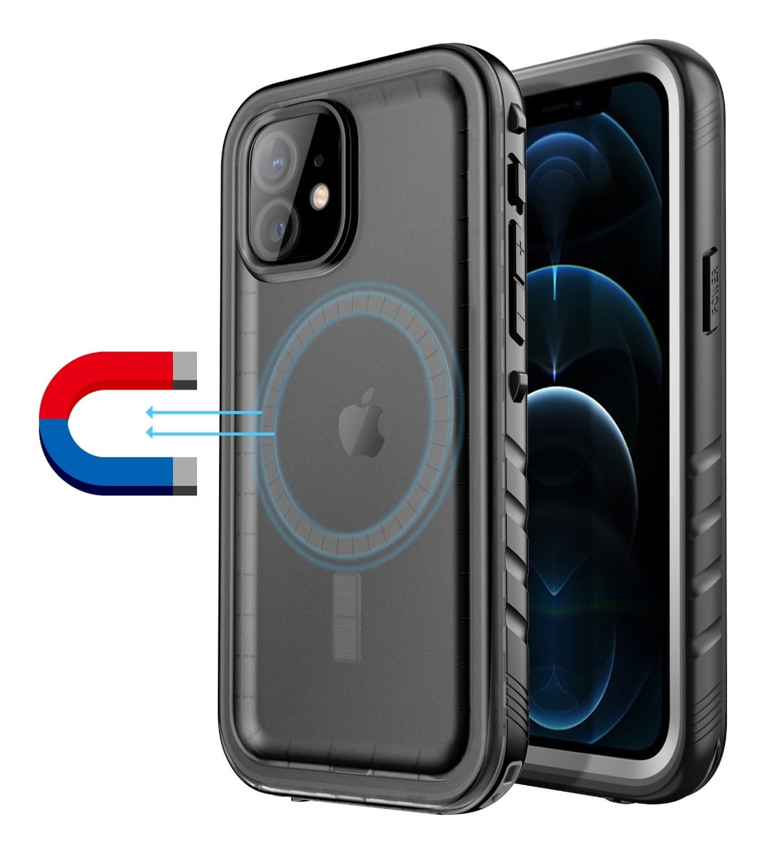 SPORTLINK Waterproof Case for iPhone 12 with MagSafe Support Underwater