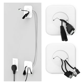 Echogear On-Wall Cable Raceway Kit for Hiding Up to 4 Cords - Easy Peel & Stick Install Helps Conceal & Organize Cables from Mounted TVs