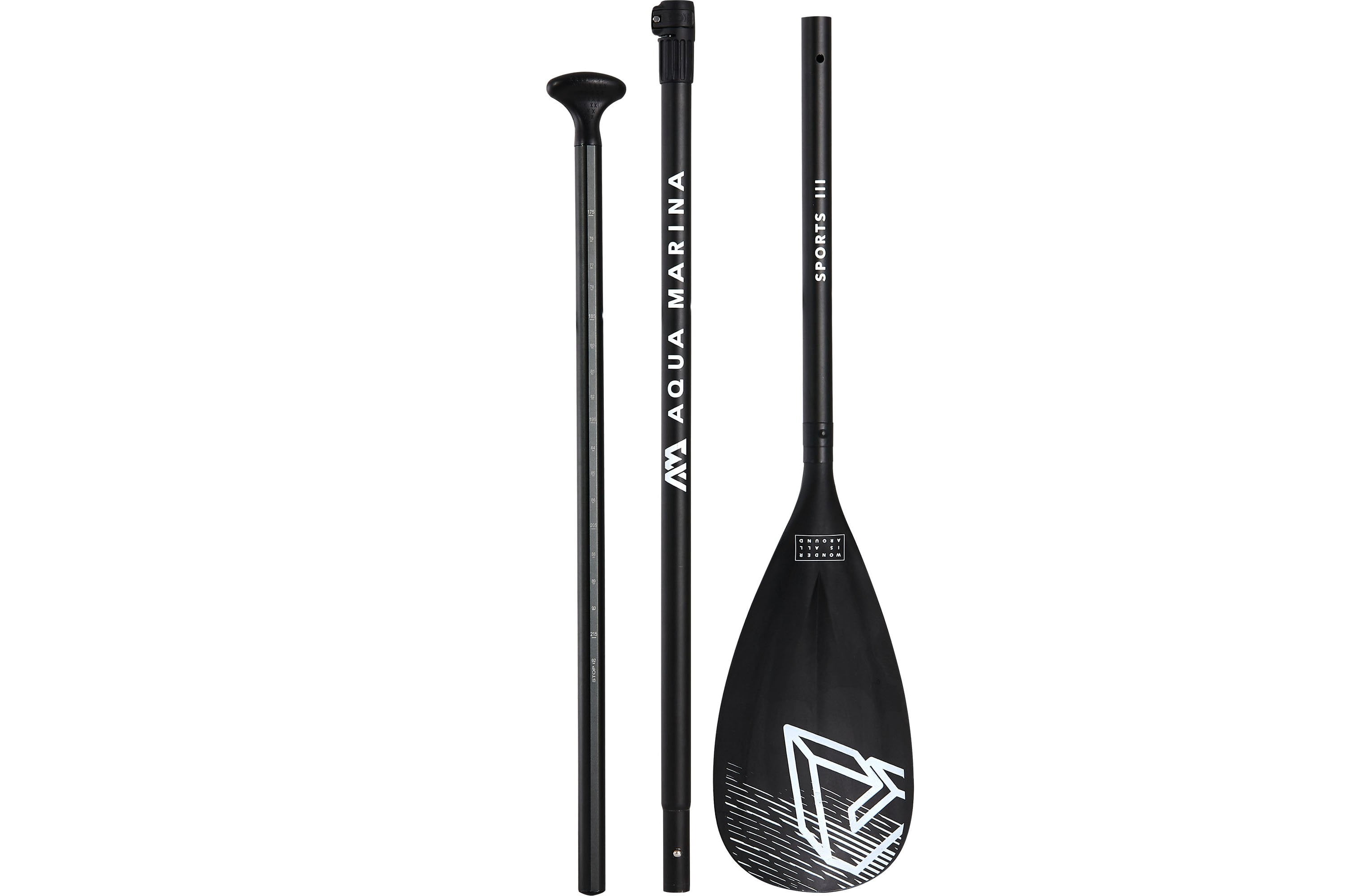 SPORTS III Adjustable Aluminum iSUP Paddle