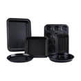 thumbnail image 1 of SPORTS JOY 6 Piece Baking Pans Sets for Kitchen,Stackable Nonstick Baking Pans,Carbon Steel Baking Pans Set with Cookie Sheet,Loaf Pan,Square Cake Pan,2 Pizza Pans,Muffin Pan, Dishwasher Safe, 1 of 8