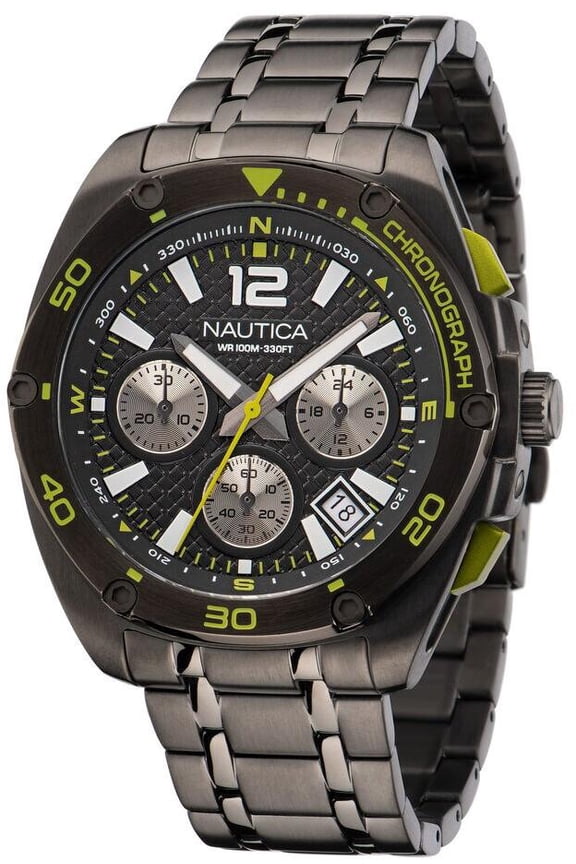 SPORTY Gunmetal / Stainless Steel | Black Dial