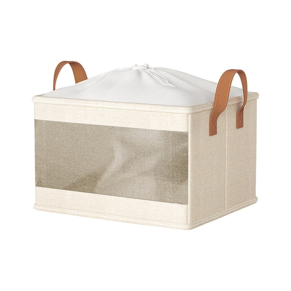 SPORYYO Large Capacity Clothing Storage Box - Household Sorting Solution for Balcony, Wardrobe, and Dormitory Use