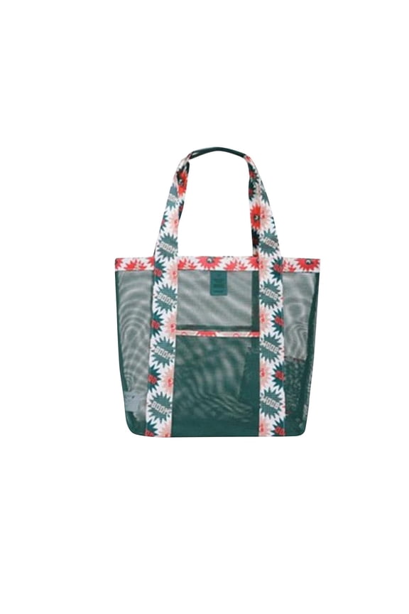 SPORYYO Outdoor Travel Storage Bag - Large-Capacity One-Shoulder Beach Net Bag