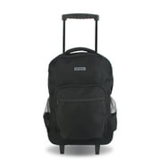 SPOSAC 19 Unisex Rolling Backpack, Black