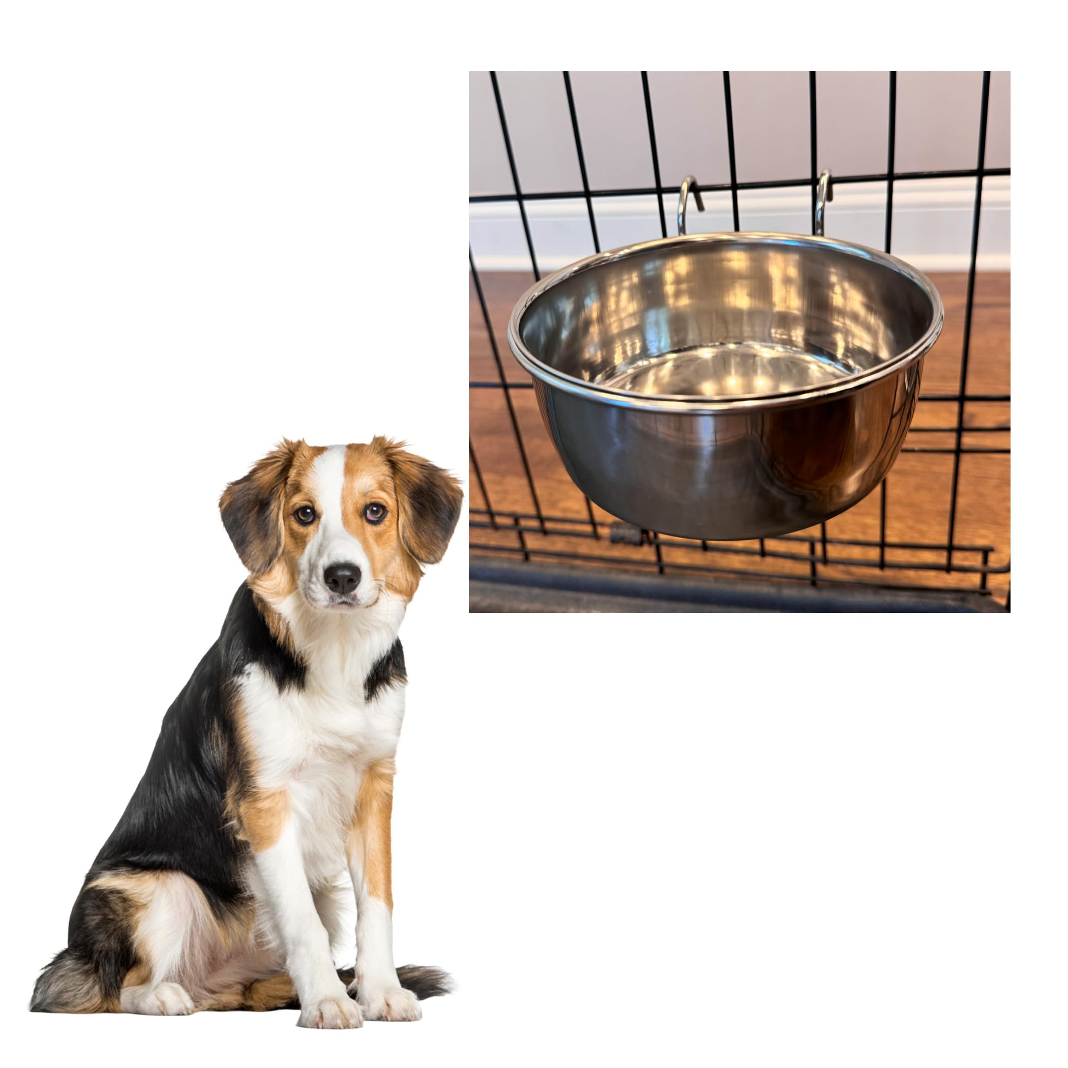 SPOT Coop Cup Wire STF9 Hanger Stainless Steel Hanging for Pet Crates