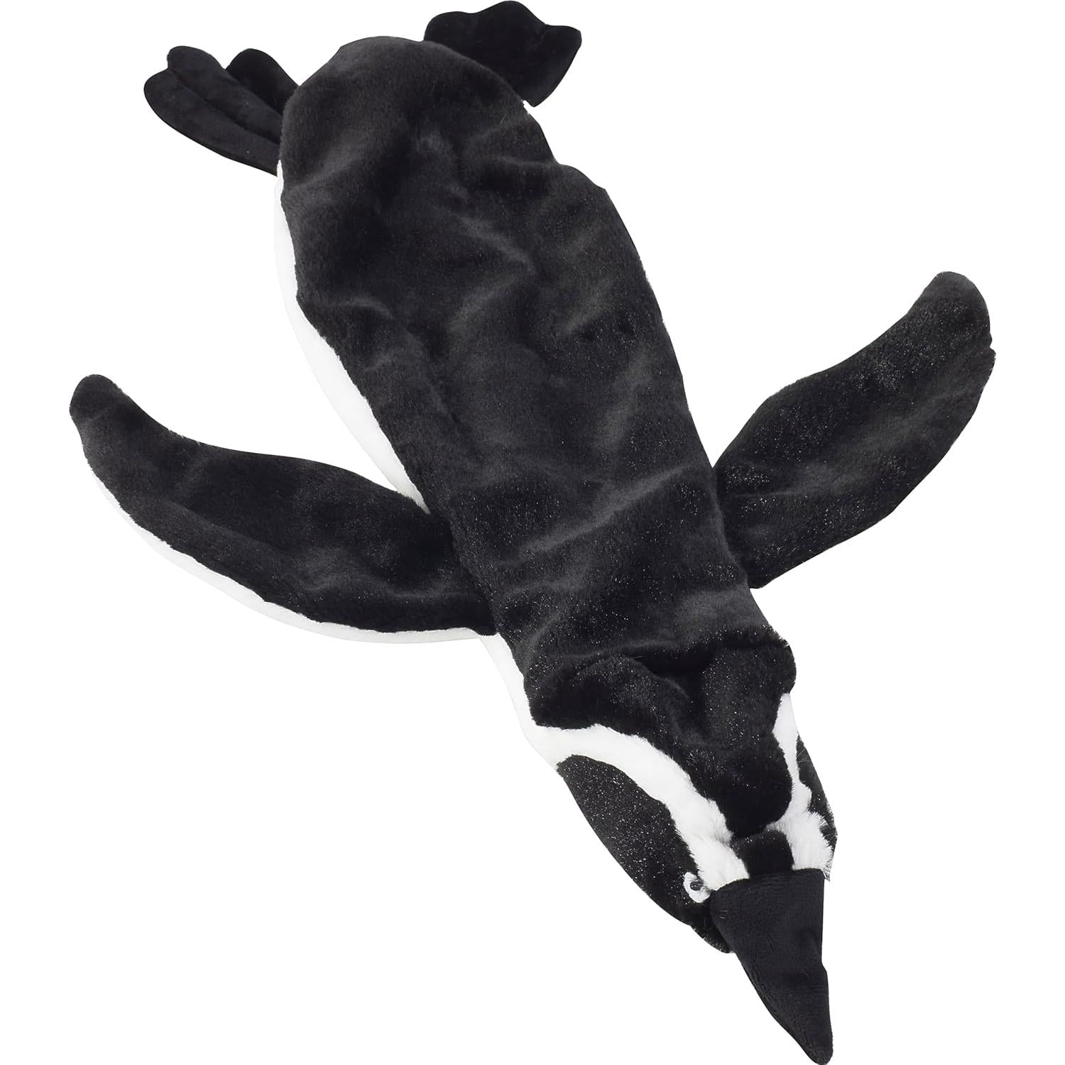 SPOT Skinneeez Stuffless Squeaky Dog Toy, Arctic Animal Tug Toy, 23 inch
