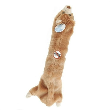 SPOT Skinneeez Big Bite Plush Stuffing Free Bear Dog Toy, 17"