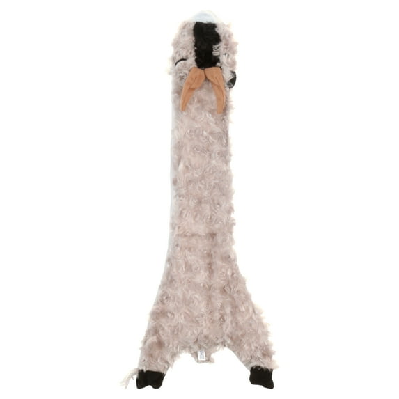 SPOT Skinneeez Crinklers Goat Dog Toy with Crinkle & Squeaker Sounds, Stuffing-Free Durable for Moderate Chewers, Tug Toy for Small Dogs & Puppies, 23in