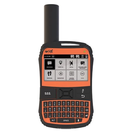 SPOT X 2-Way Satellite Messaging, GPS Tracking & SOS Feature w/GEOS Qwerty Keyboard