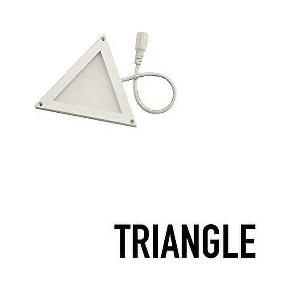 SPOTMOD Slik 12V LED Panel Modules 4 in Triangle 4000K White - Walmart.com