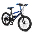 thumbnail image 1 of 20-24 inch Bike,6-Speed Mountain Bike for Men Women Boys Girls,Comfort Saddle,Blue, 1 of 10