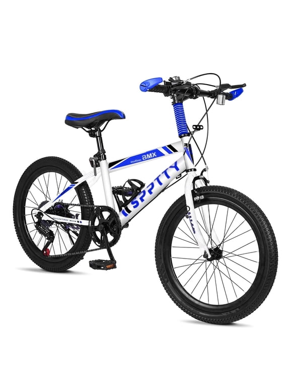 20-24 inch Bike,6-Speed Mountain Bike for Men Women Boys Girls,Comfort Saddle,Blue