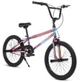thumbnail image 1 of SPPTTY 20" Freestyle BMX Bike with 4 Pegs,Kids Bicycle for Teen Beginner, Age 7-14 Years,Multicolor, 1 of 10
