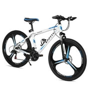 SPPTTY 26" Mountain Bike, Shimano 24 Speeds, Aluminum, Disc Brake, Unibody Ring for Men and Women