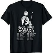 SPQR Ancient Rome Gaius Julius Caesar World Tour History T-Shirt