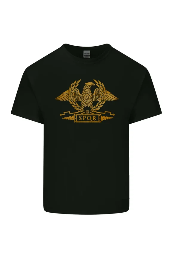 SPQR Eagle Gym Bodybuilding Training Top Fitness Graphic Light Cotton Tee,for unisex up to 5XL
