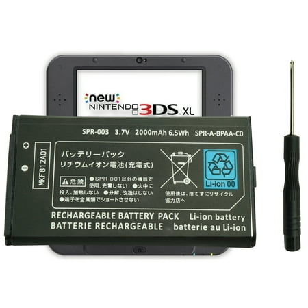 SPR-003 Battery For Nintendo 3DS XL 3DSXL N3DSXL, Switch Video Game Console + Tool
