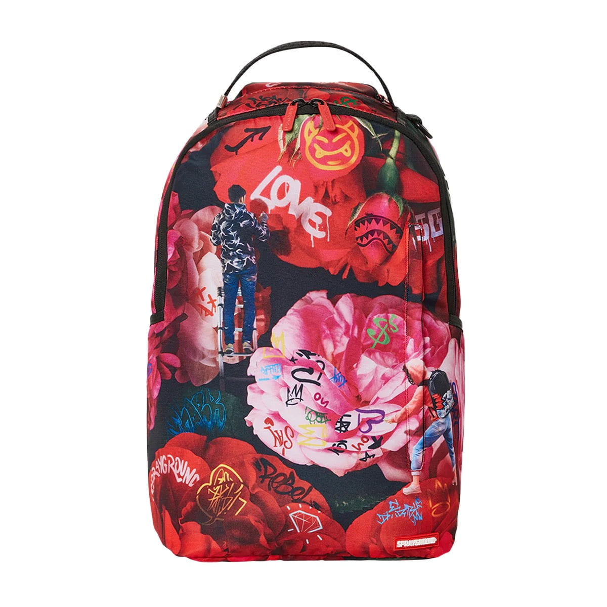 Buy Sprayground Unisex Painted Roses Backpack at Ubuy Brazil