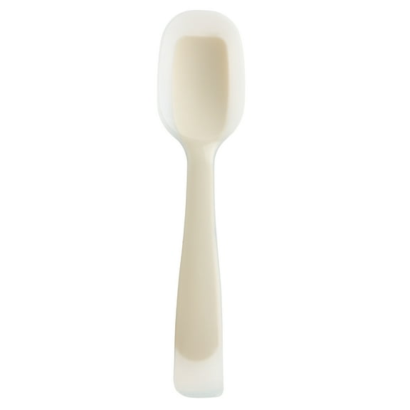 Mainstays Dual-Ended Turner and Solid Spoon Scraper, Light Gray