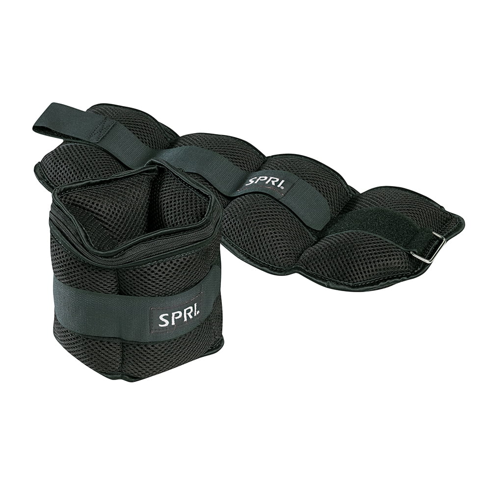 SPRI Adjustable Ankle Weights, 10-Pound Pair 