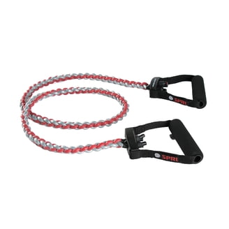 Bandes De Résistance SPRI Xertube - Niveau Lourd - Bleu - Avec Attache Et Porte - Neuf