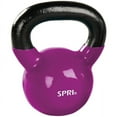 thumbnail image 1 of SPRI Deluxe Vinyl Kettlebell, 12 lbs, Single, 1 of 5