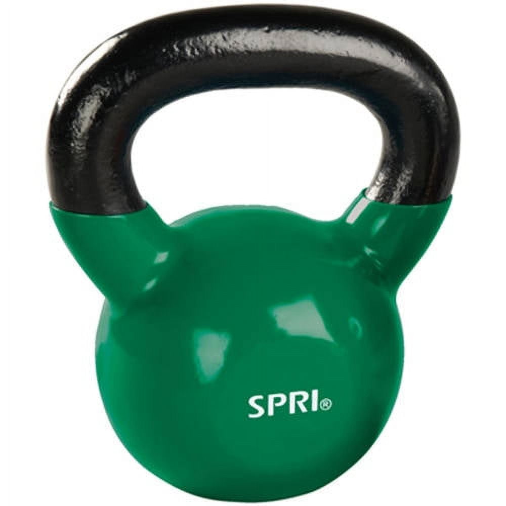 SPRI Deluxe Vinyl Kettlebell 25 lbs Single Walmart