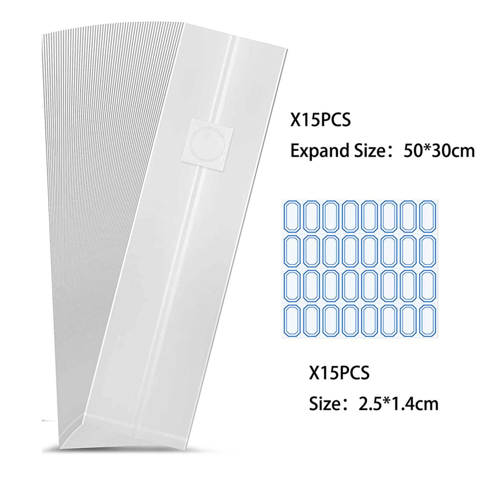 AOROPS Pilzzucht Beutel 24 Stück - Mit Filter Für Mushroom Spawn 25x50cm