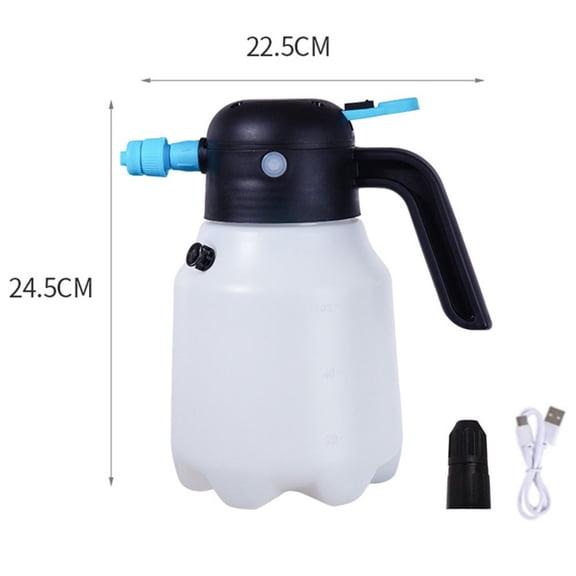 SPRING 1Pcs 1.8L Electric Foam Bottles Rechargeable Electric Foamers For Car Washing