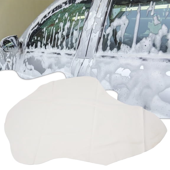 SPRING 1Pcs Natural Chamois Car Care Cleaning Cloth Sheepskin Wash Rag Suede Ultra Absorbent Quick Dry Towels For Car Wash Accessori