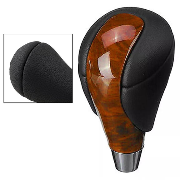 SPRING 1x Gear Shift Shifter Knob Fits For Toyota for Lexus Automatic gear knob brown wood grain