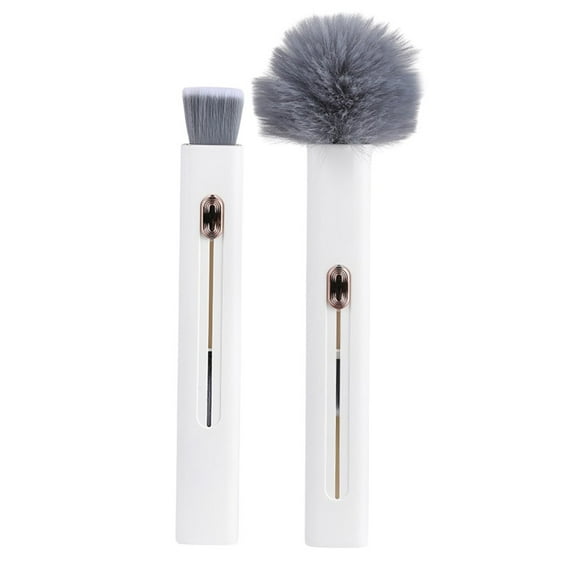 SPRING 2 In 1 Car Interior Cleaning Brush Gap Duster Double Head Car Detail Soft Brush