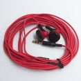 thumbnail image 1 of SPRING 3 Meters Long Wired In Ear Headphones With Clear Bass Ergonomic Design Monitoring Earphones Noise Cancelling Headset Red, 1 of 7