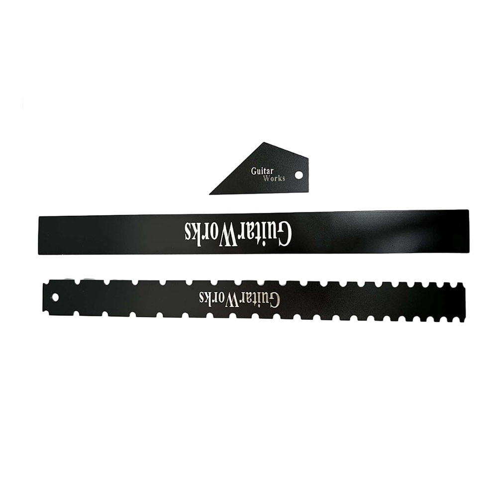 SPRING 3 PCS Luthier Tools Guitar Neck Straight Edge Fret Leveling Beam