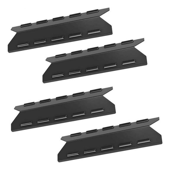 SPRING 4-Pack 96221 Enamel Hot Plate Barbecue Grill Hot Plate Fire Baffle Fire Divider