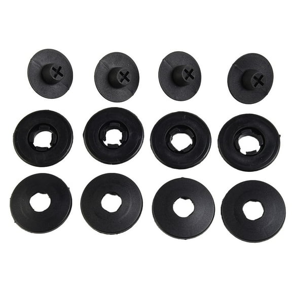 SPRING 4 Set Car Floor Mat Fixing Clips Clamps Holders Non-Skid Buckles Quality-Black-Accessories For Vehicles