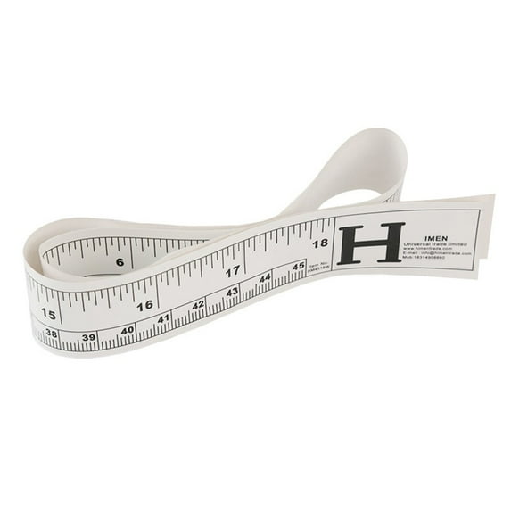 SPRING 45cm/90cm Scale Ruler Self Sticker Measuring Imperial Metric Scale Ruler Sewing Machine Sticker Drafting Table Workbench Ruler A