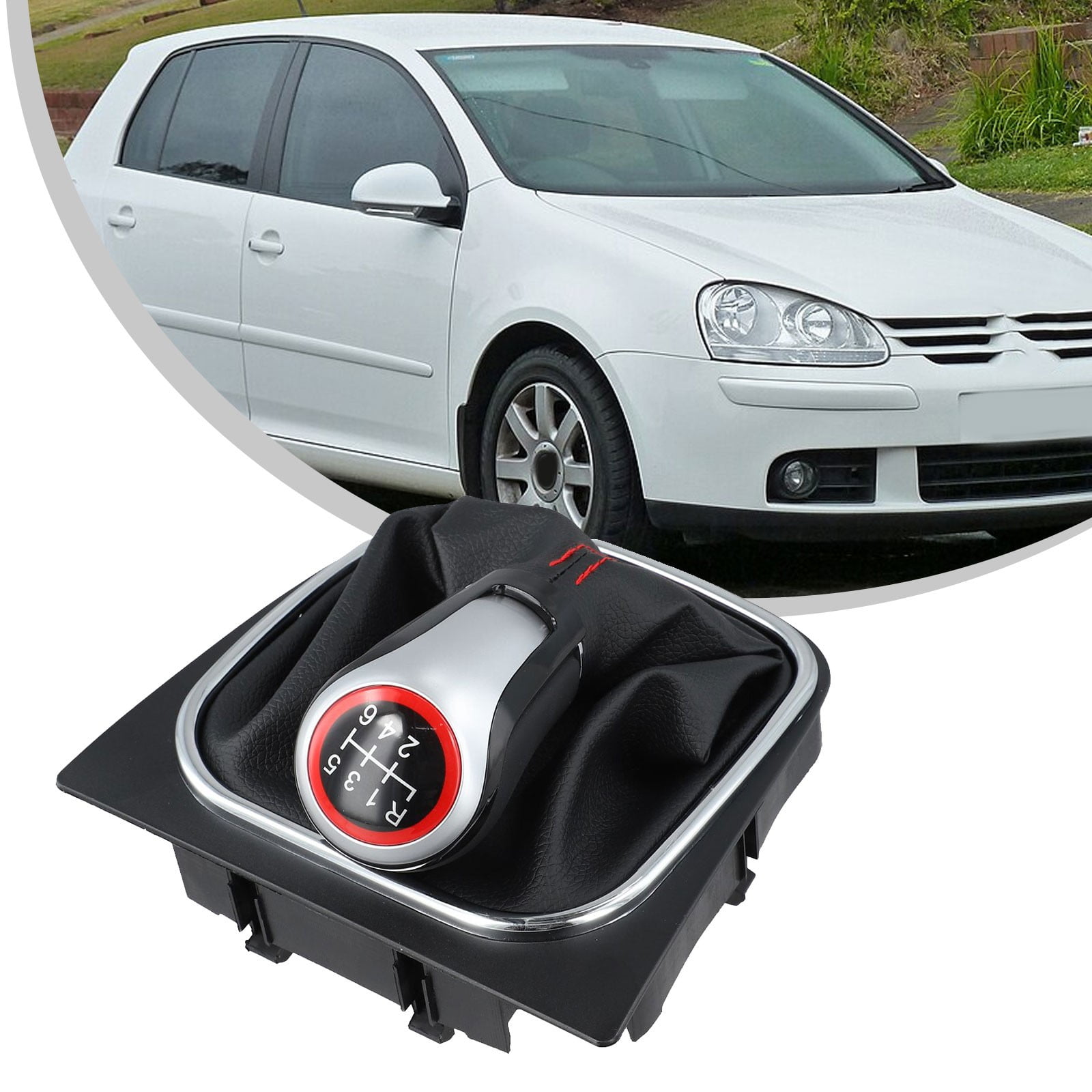 SPRING 5 / 6 Speed Manual Shift Knob And Bracket Base Assembly New For ...