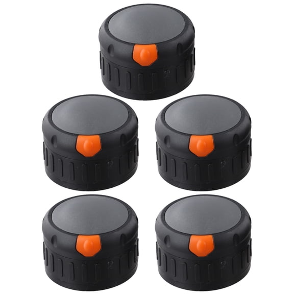 SPRING 5Pcs High Temperature Resistant Oven Knobs - 50Mm For Gas Stove